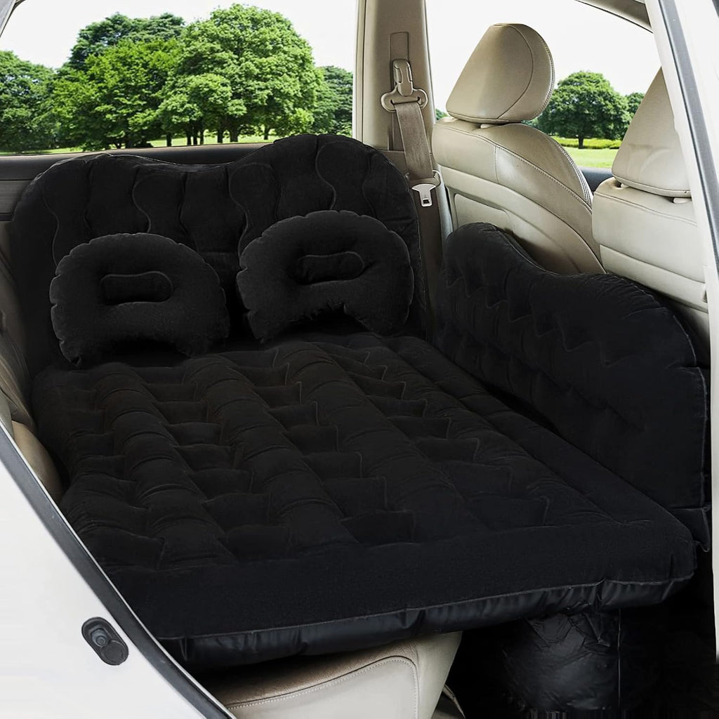 Black Inflatable Car Air Mattress for SUV Truck Camping Travel Z471