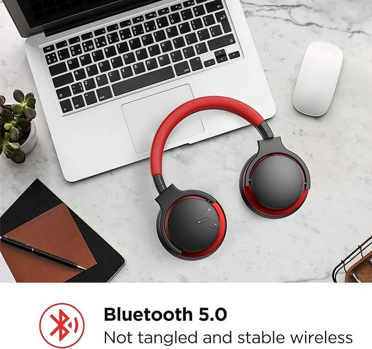 Open Box Active Noise Cancelling Over Ear Bluetooth Headphones B600831