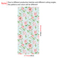 Pink Flowers And Leaves Peel And Stick Wallpaper T7844