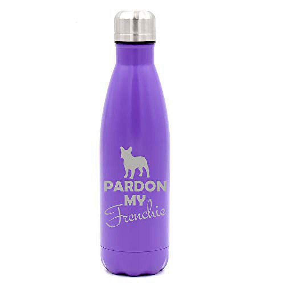 17 oz. Double Wall Vacuum Insulated Stainless Steel Water Bottle Travel Mug Cup Q766