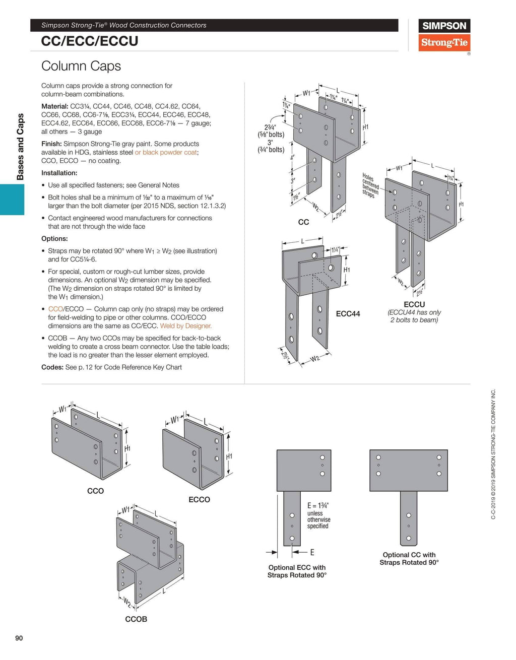 ECC64 6X Beam, 4X Post P706999