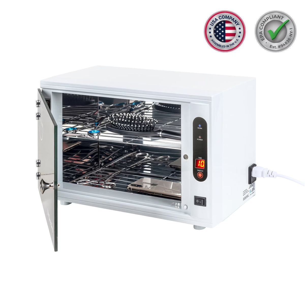 UV Light Sanitizer Box Large UVC Sanitizer Cabinet Y9114
