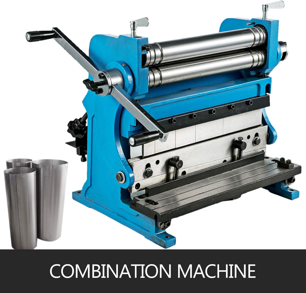 Sheet Metal Brake 3-In-1 12-inch 20-Gauge Capacity Combination Machine F2011