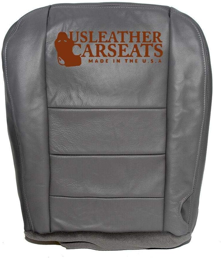 Gray Leather Seat Cover for Ford F250 F350 F75998