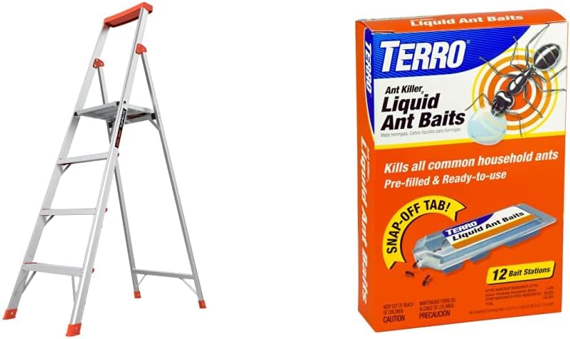 Aluminum Lightweight Slim Stepladder J932