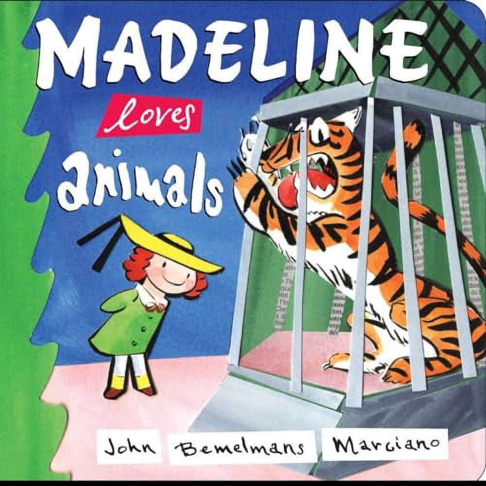 Madeline Loves Animals (Board Book) K19436