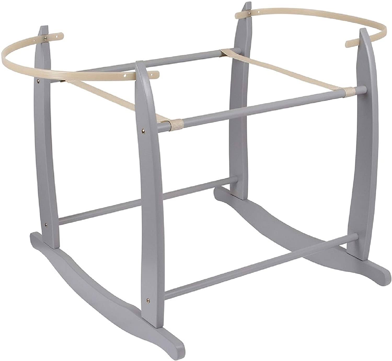 Grey Moses Basket Rocking Stand Y962712