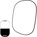 Collapsible/Reversible Background 5x6 ft Black/White B9703