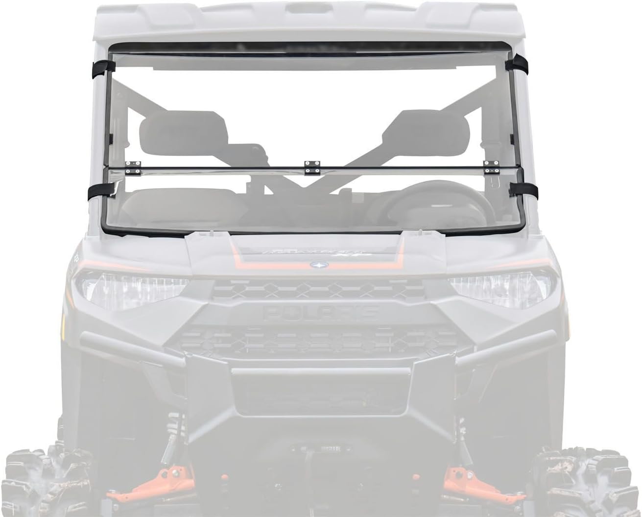 Scratch Resistant Flip/Fold Down 2-in-1 Windshield Y6599