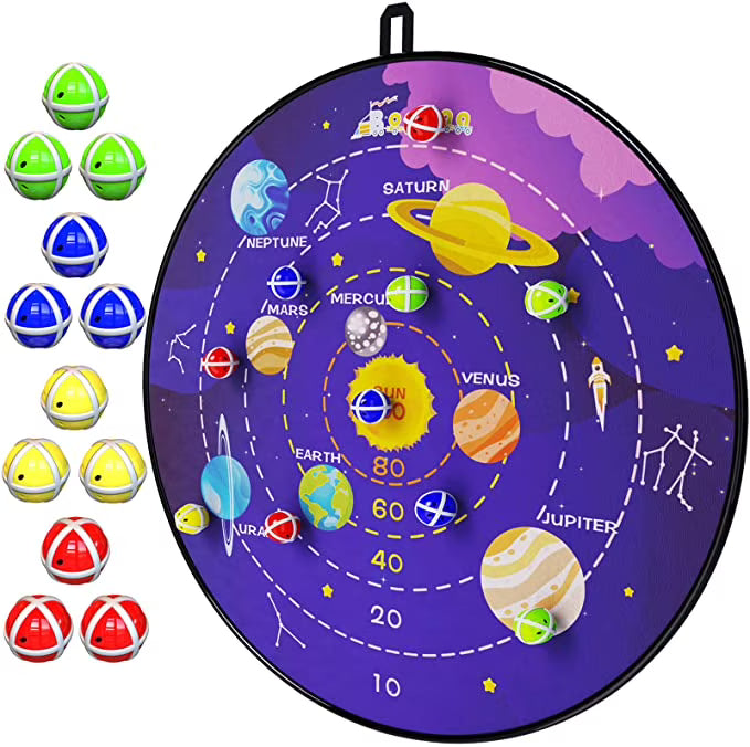 29" Dart Board with Sticky Balls Toys B5965