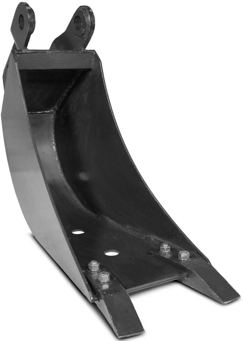 12" 2 Bolt-On Forged Carbon Steel Backhoe Bucket B57855