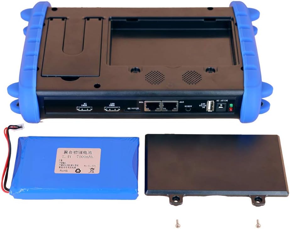 Security Camera Tester with SDI Input, Power Supply and Network Cable Test B997892