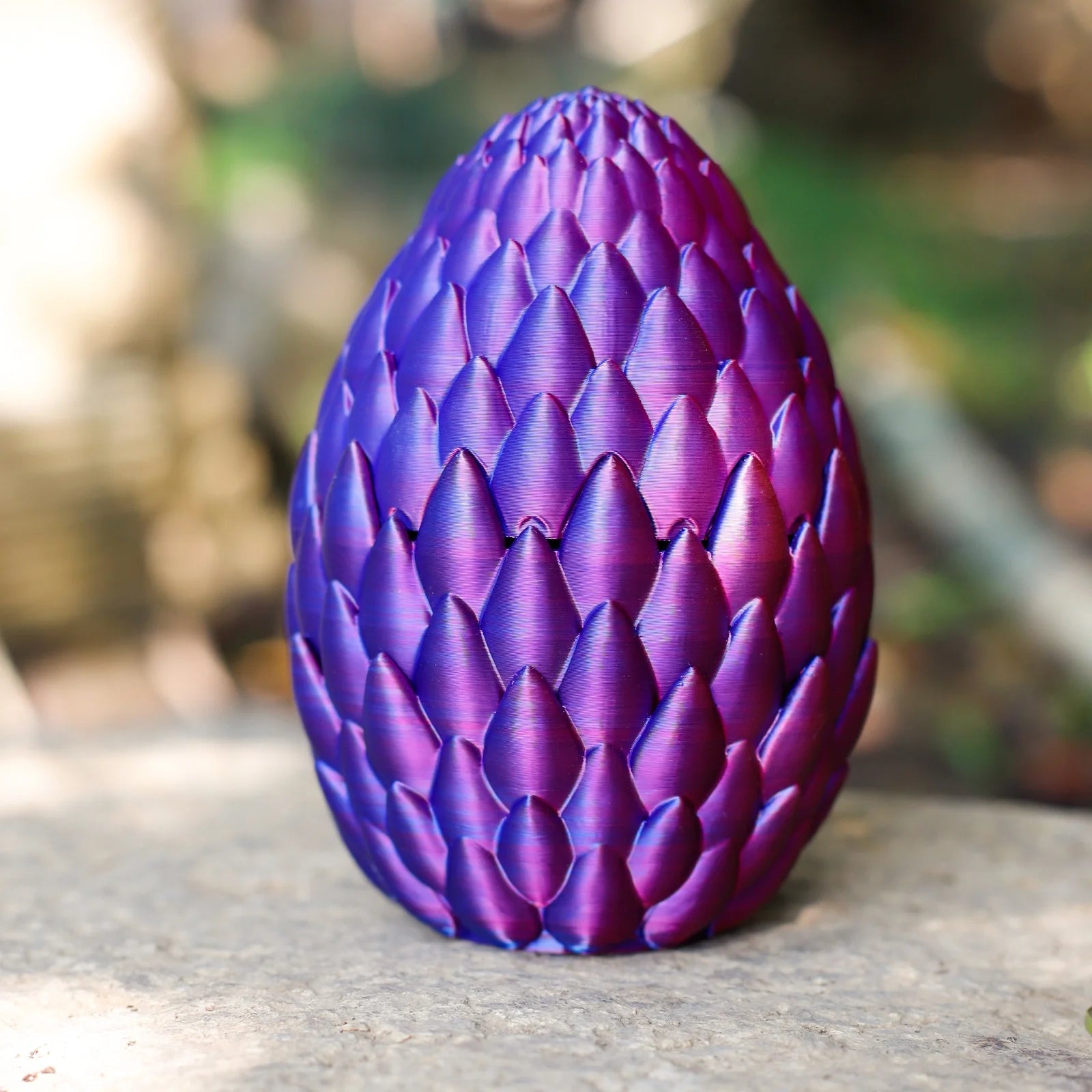 3D Printed Articulated Dragon Egg Fidget Toy N65589