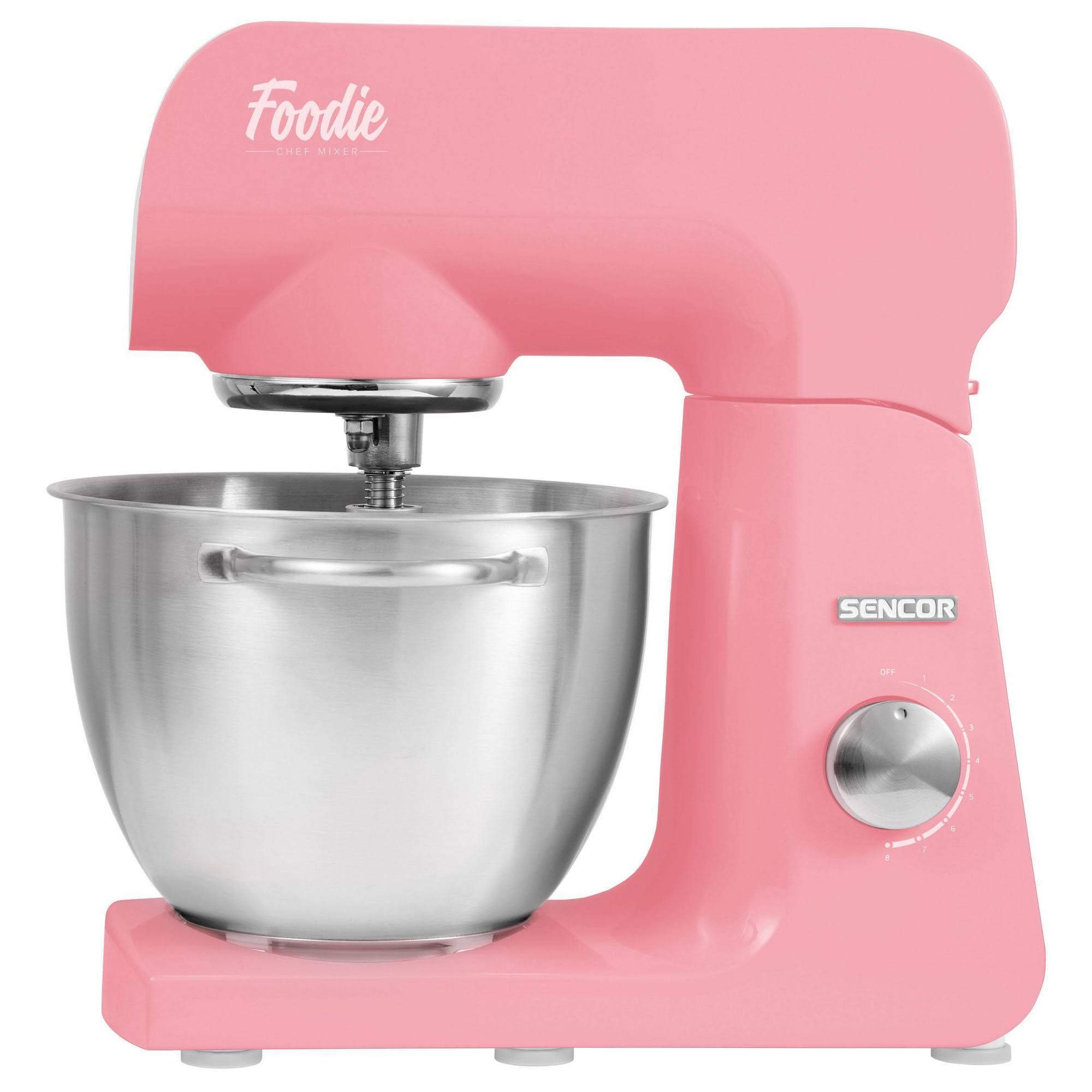 Pastel Tilt-Head Stand Mixer Coral Red L4322