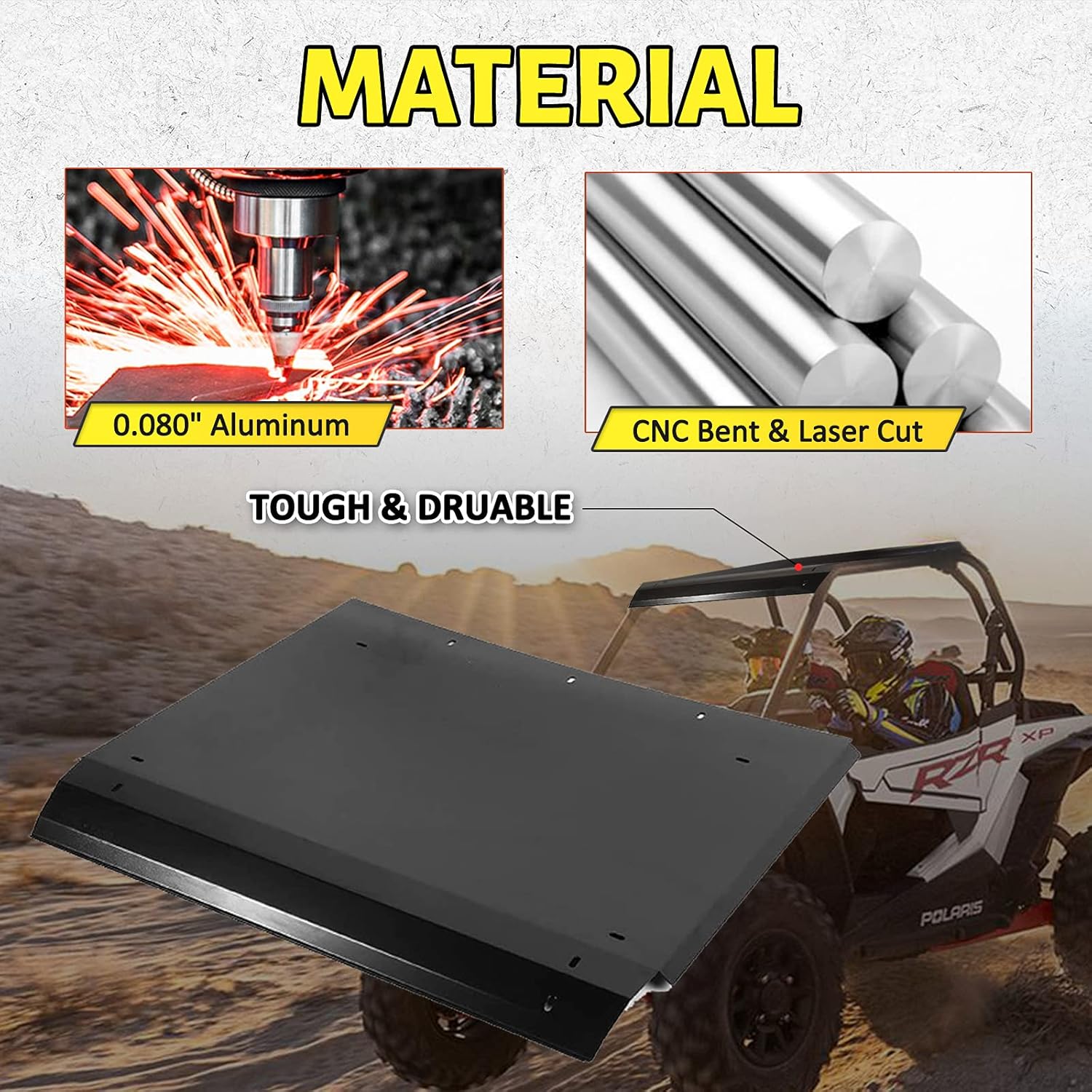 Aluminum UTV Hard Roof 2 Seat C414251