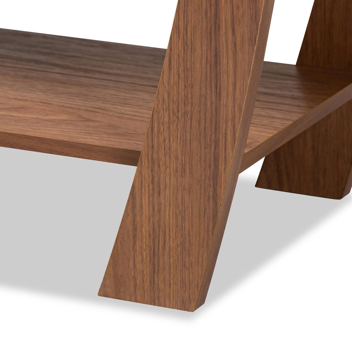 Walnut Brown 2-Drawer Console Table J604392