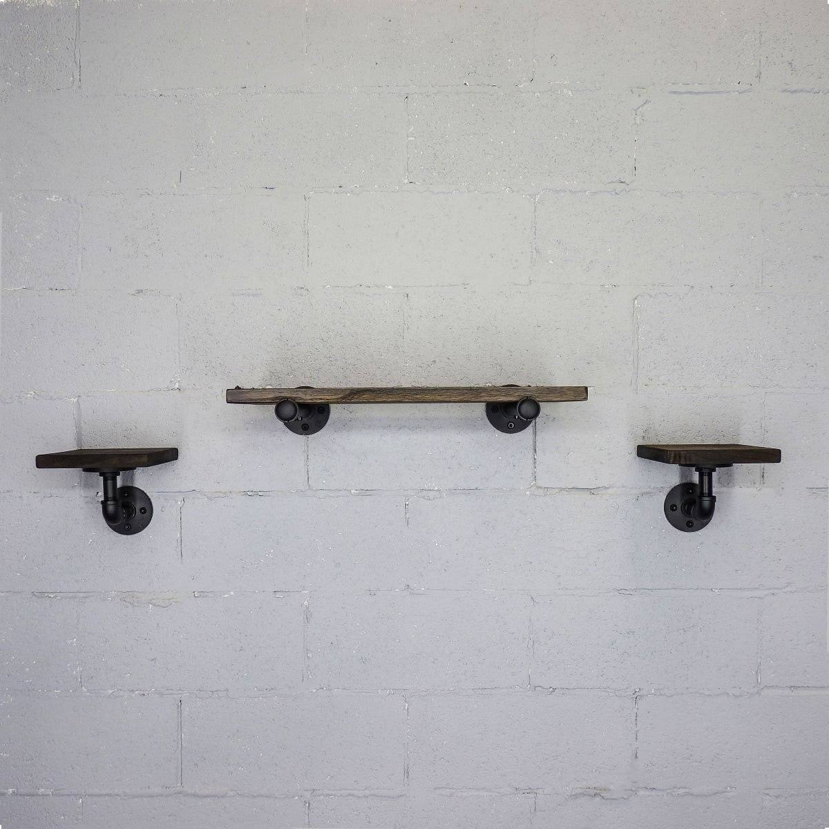Black Set of 3 Wall Shelf M276