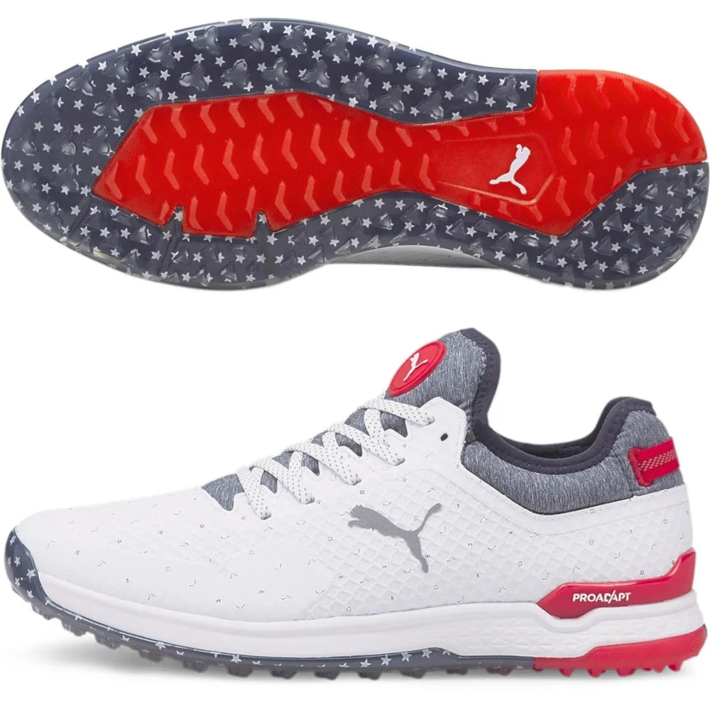 White Ski Patrol Golf Shoes L1669