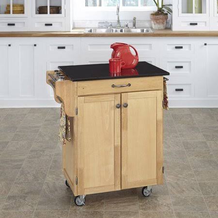 Granite Top Kitchen Cart A282