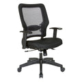 Black Fabric Office Chair V713