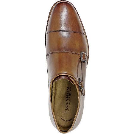 Saddle Tan Double Monk Strap Shoes I52839