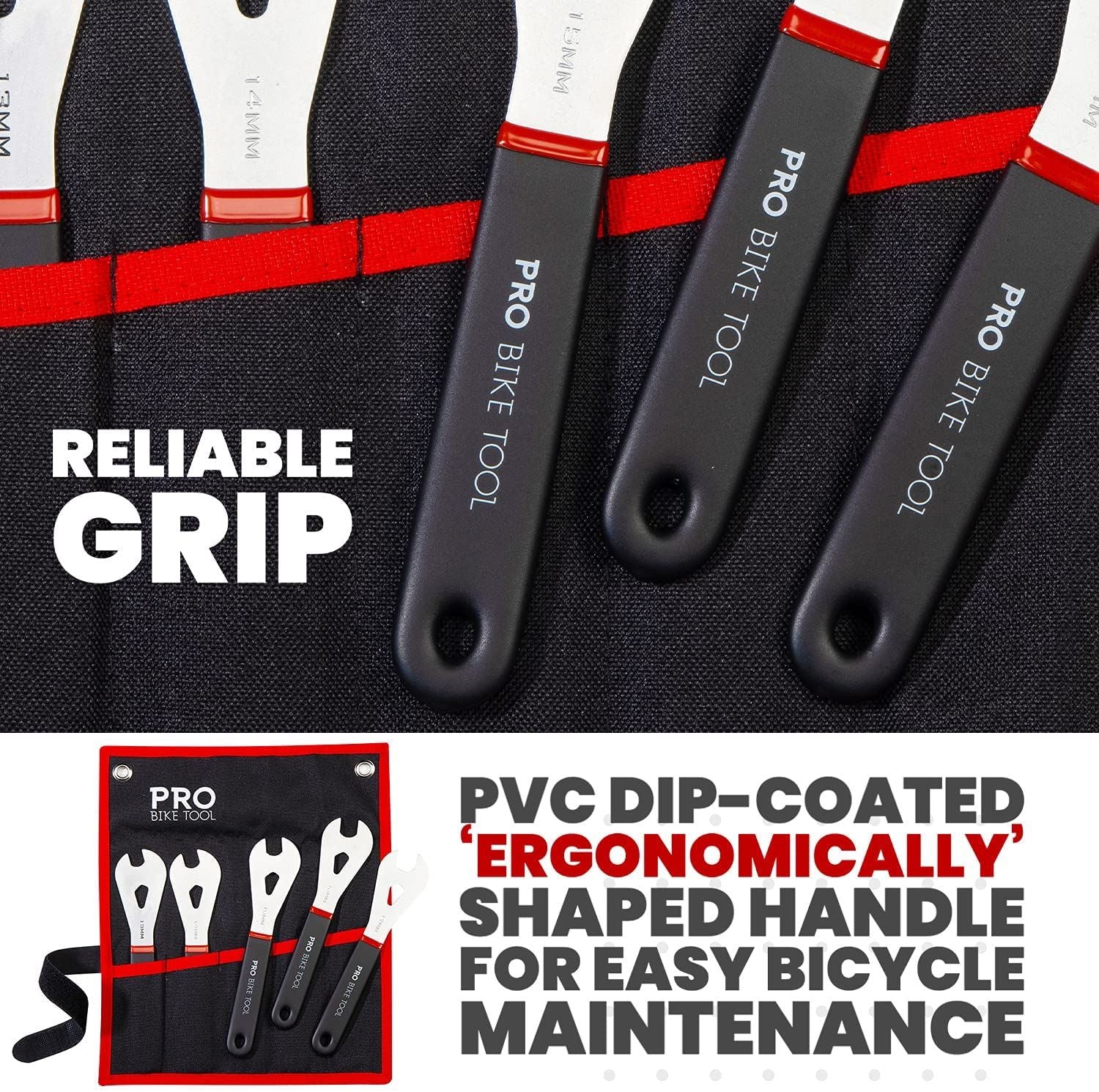 5pc Cone Wrench Set 13 14 15 16 17mm R637