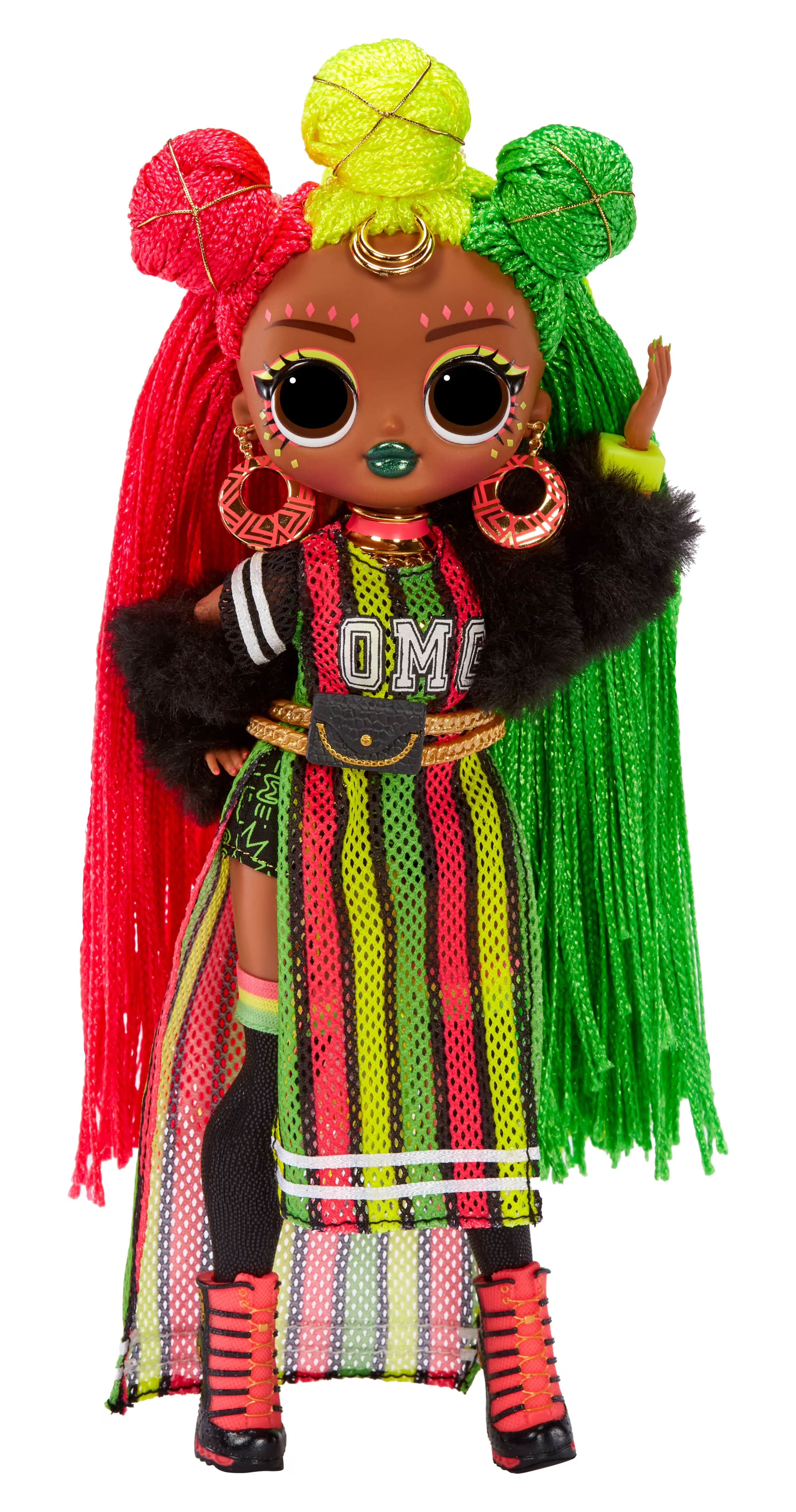 LOL Surprise OMG Queens Sways fashion doll with 20 Surprises Including Outfit and Accessories, 10-inch doll L62227