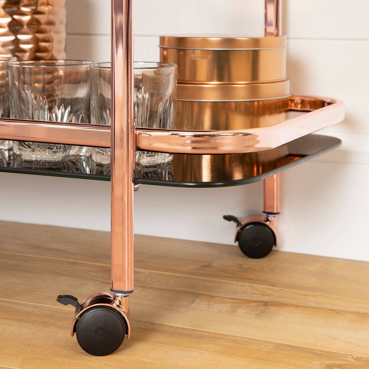 Rose Gold Bar Cart R146986