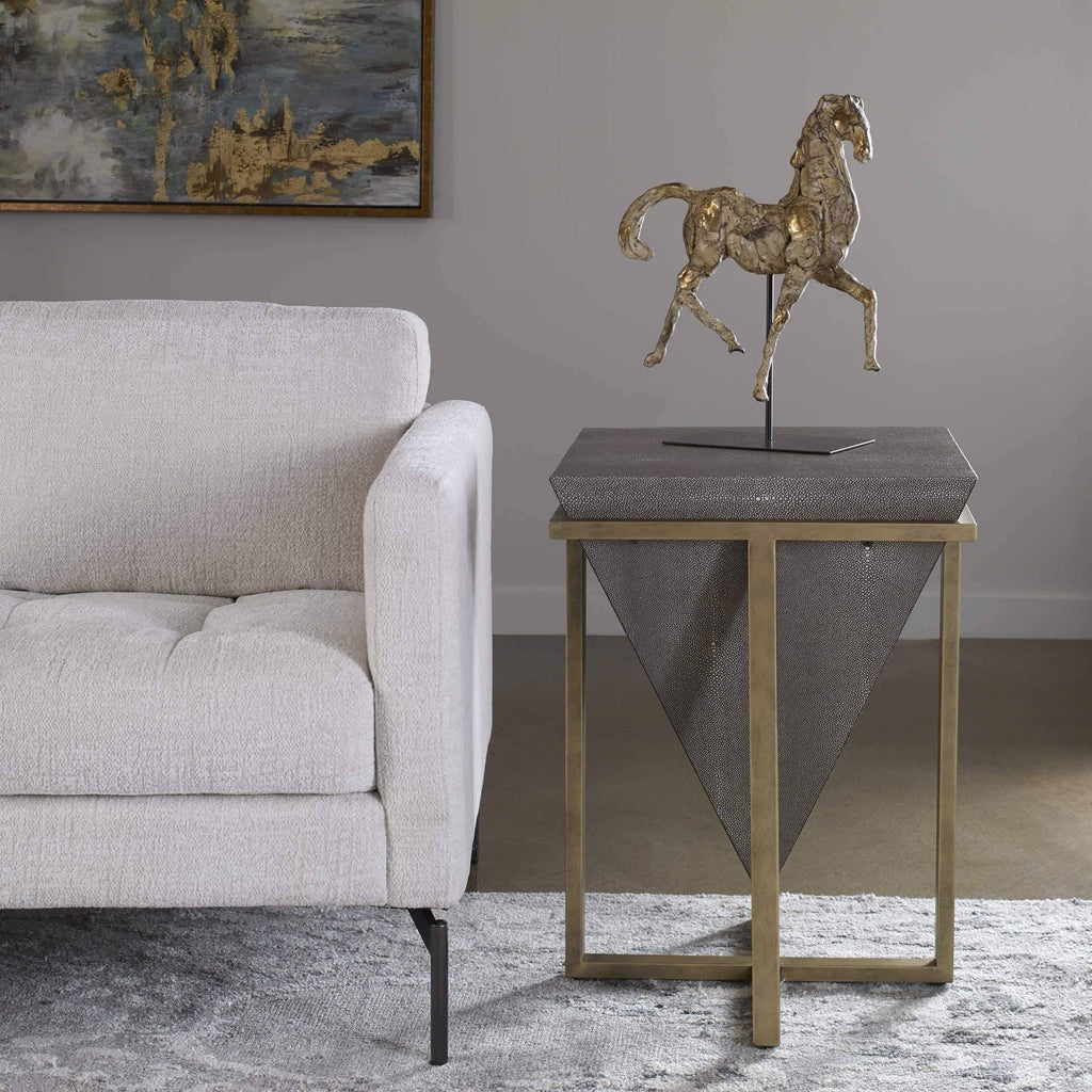 Shagreen Accent Table I6639