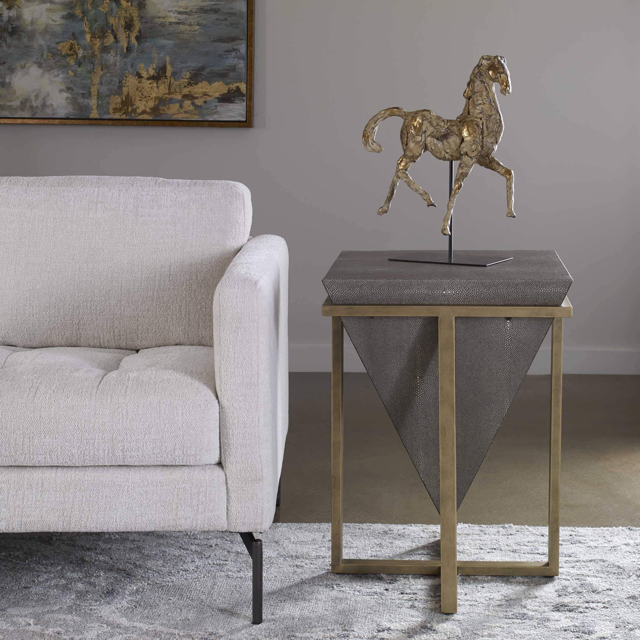 Shagreen Accent Table I6639