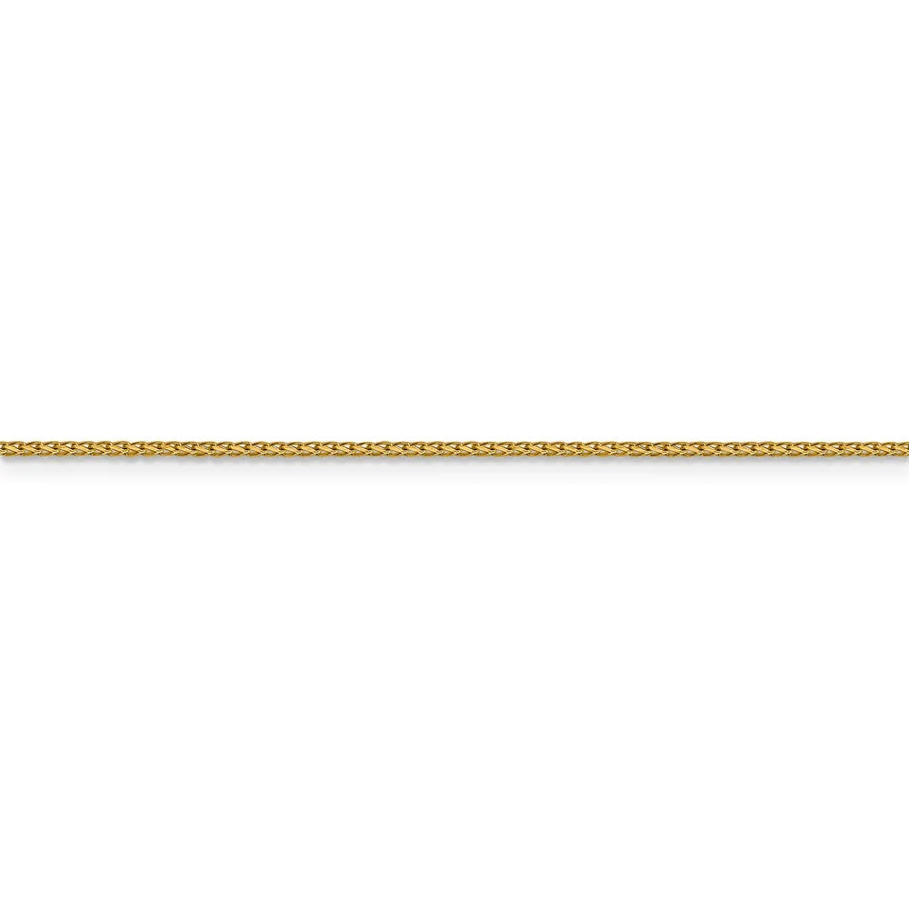 14kt Yellow Gold Diamond Cut Open Franco Chain 24 inch Lobster Clasp F856599