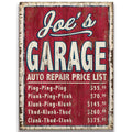 Garage Sign I8080