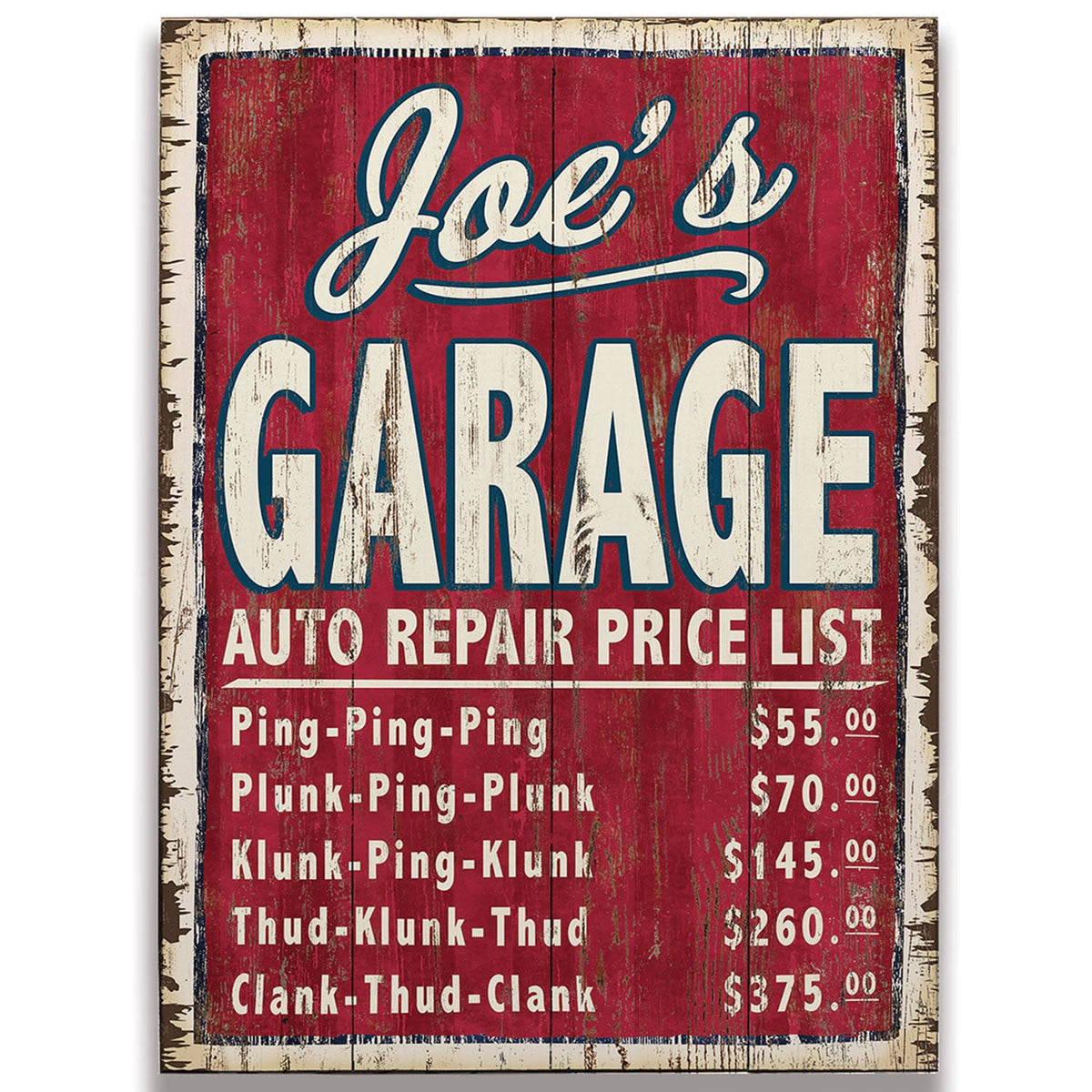 Garage Sign I8080