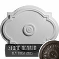 21 1/4x22W x 17 3/8x22H x 1x22P Ceiling Medallion Q8776