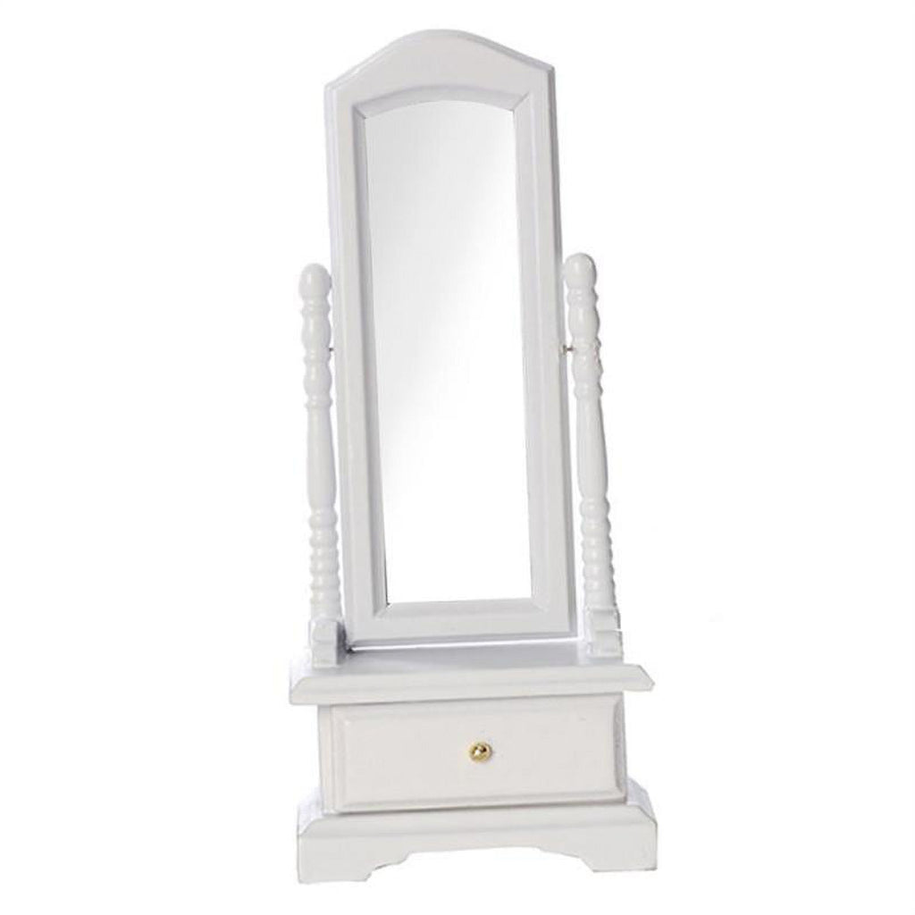 White Wood Dolls House A895