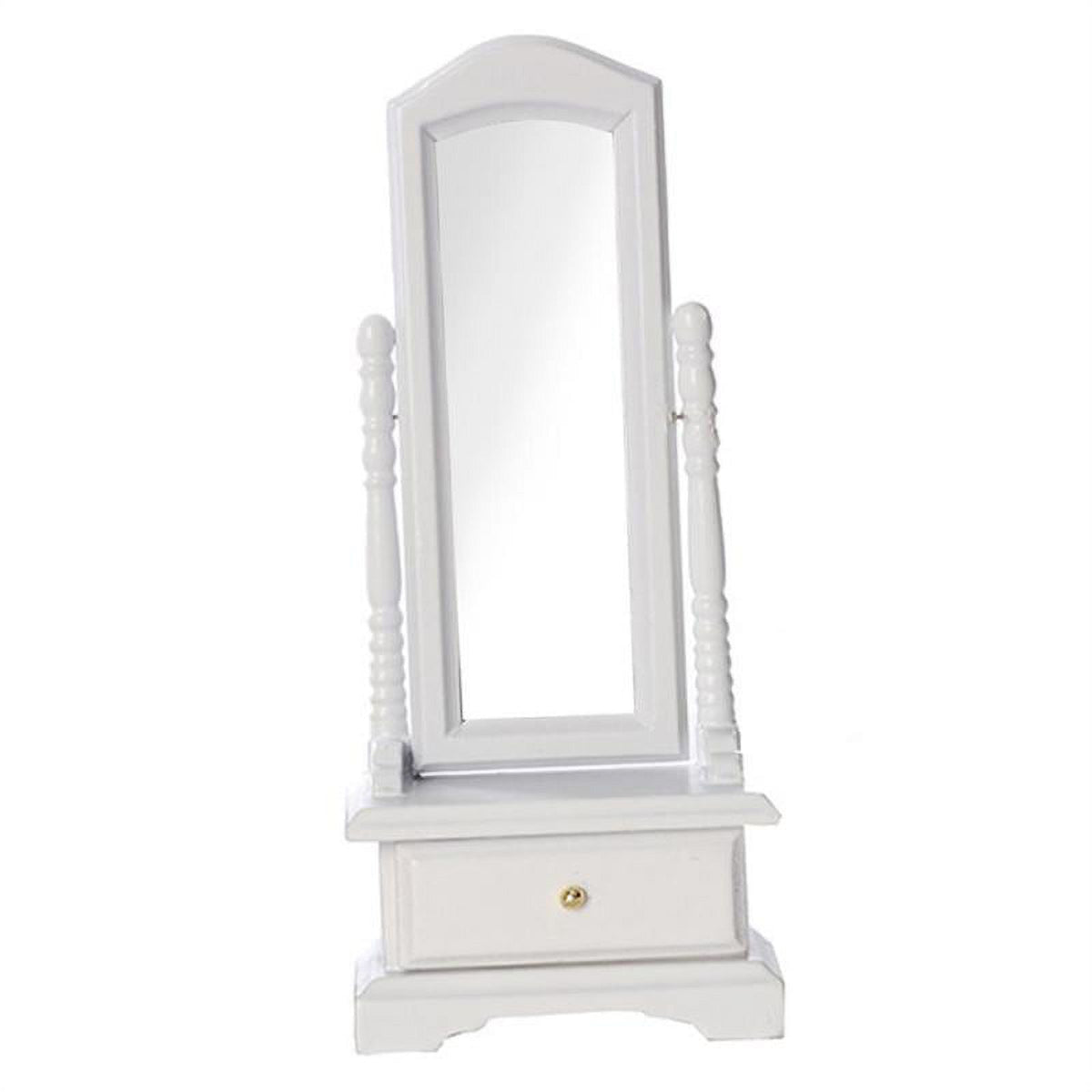White Wood Dolls House A895