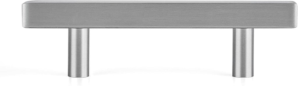 30 Pack 3 Inch Brushed Nickel Stainless Steel Cabinet Pulls with Mounting Template K2512