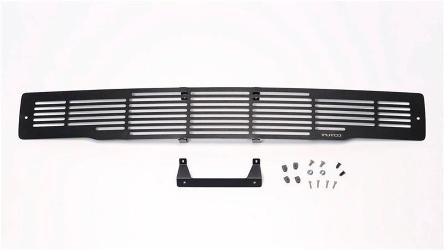 Black Stainless Steel Bar Style Bumper Grille Q8920