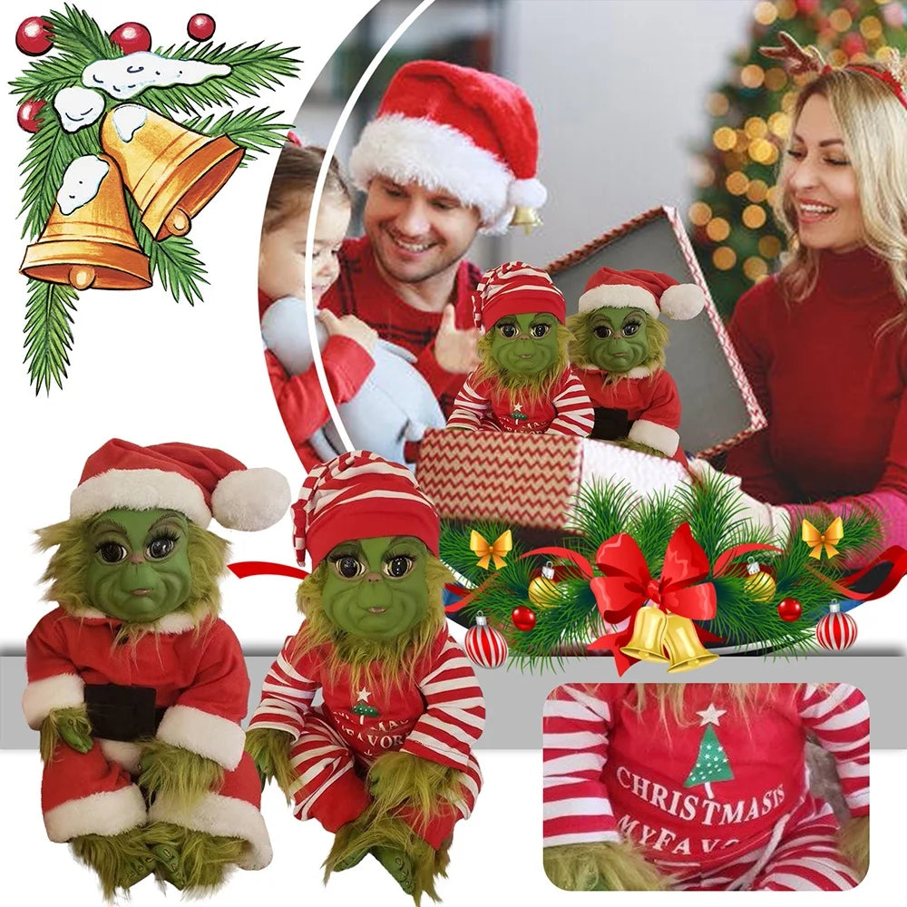 Grinch Stuffed Plush Elf Doll L938281