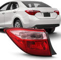 Red Outer Tail Light Assembly Q386