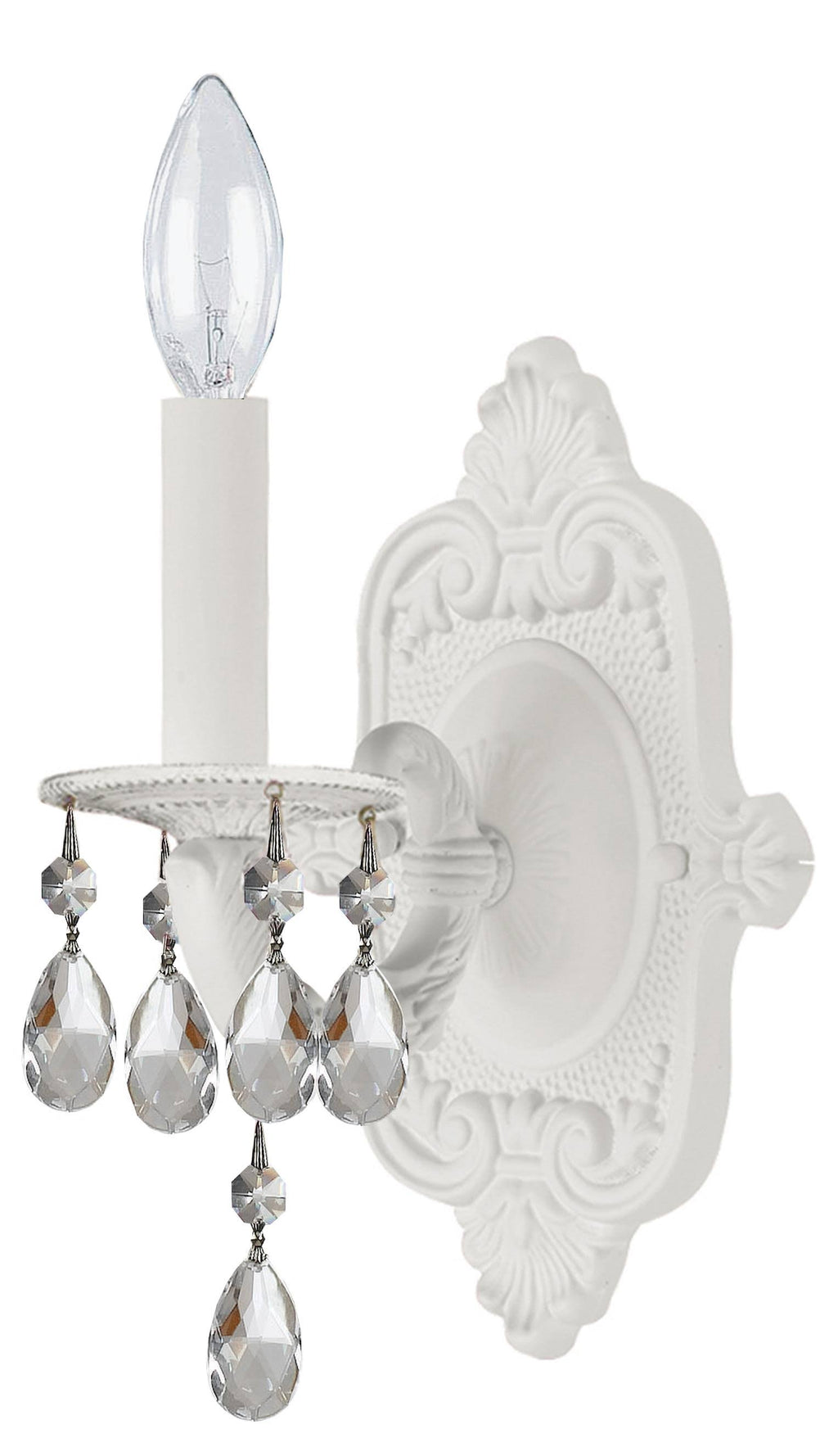 Antique White 1 Light Sconce G56679