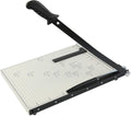 Paper Cutter A3 Guillotine 18” Cutting Length with Guard Rail Safety Blade Lock, 10-Sheet Capacity, Pack of 2 G55448