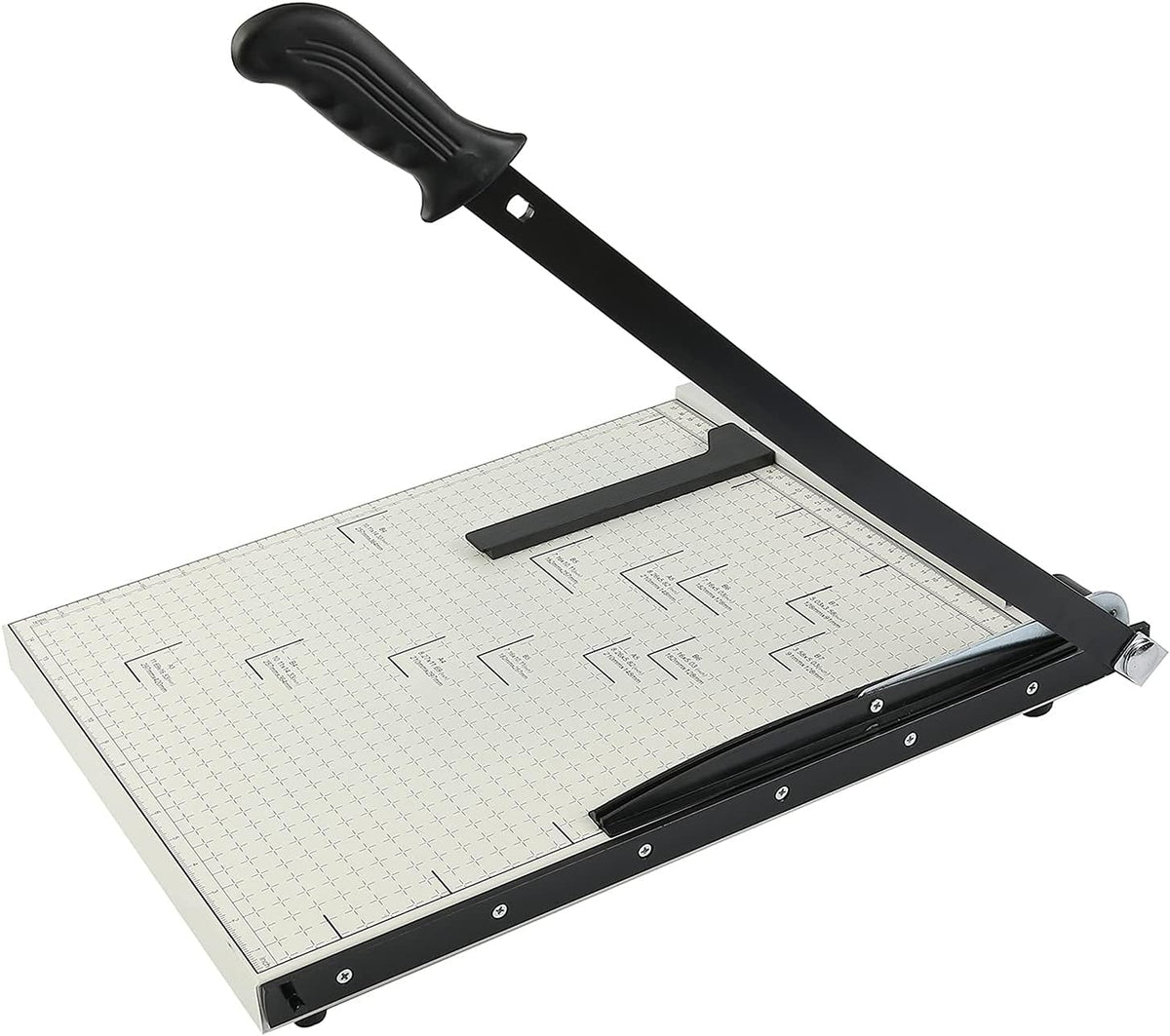 Paper Cutter A3 Guillotine 18” Cutting Length with Guard Rail Safety Blade Lock, 10-Sheet Capacity, Pack of 2 G55448