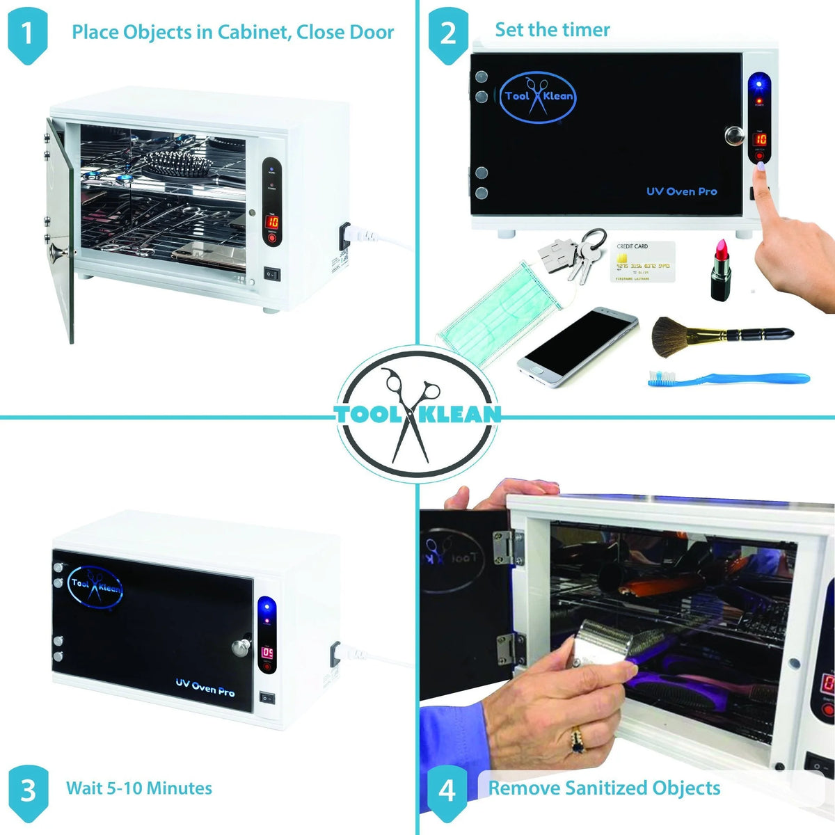 UV Light Sanitizer Box Large UVC Sanitizer Cabinet Y9114