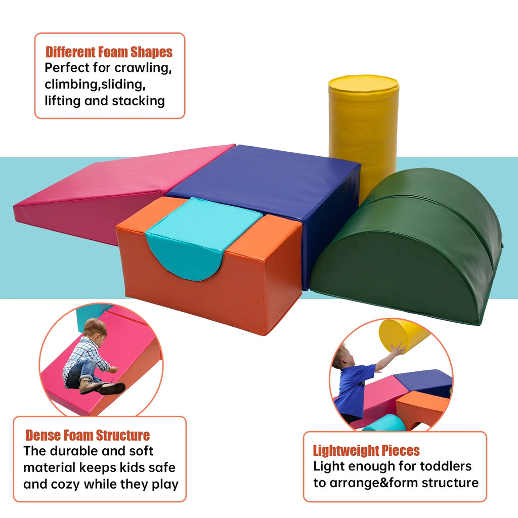 6PC Colourful Foam Play Set N440