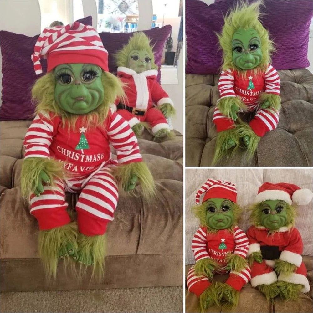 Grinch Stuffed Plush Elf Doll L938281