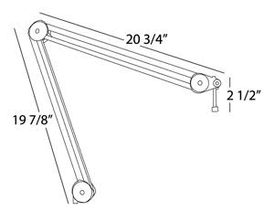 Overhead Broadcast Boom Mount V61985