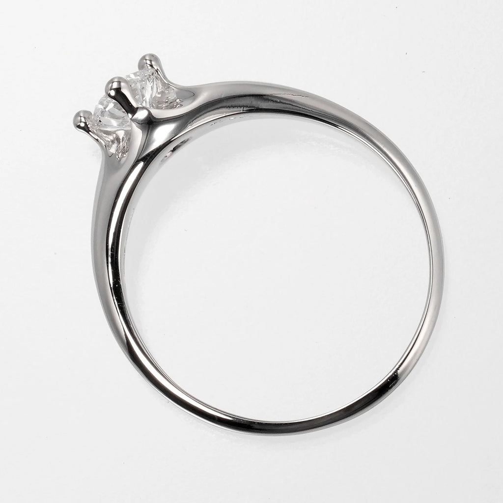 Solitaire Ring Platinum Diamond A2165