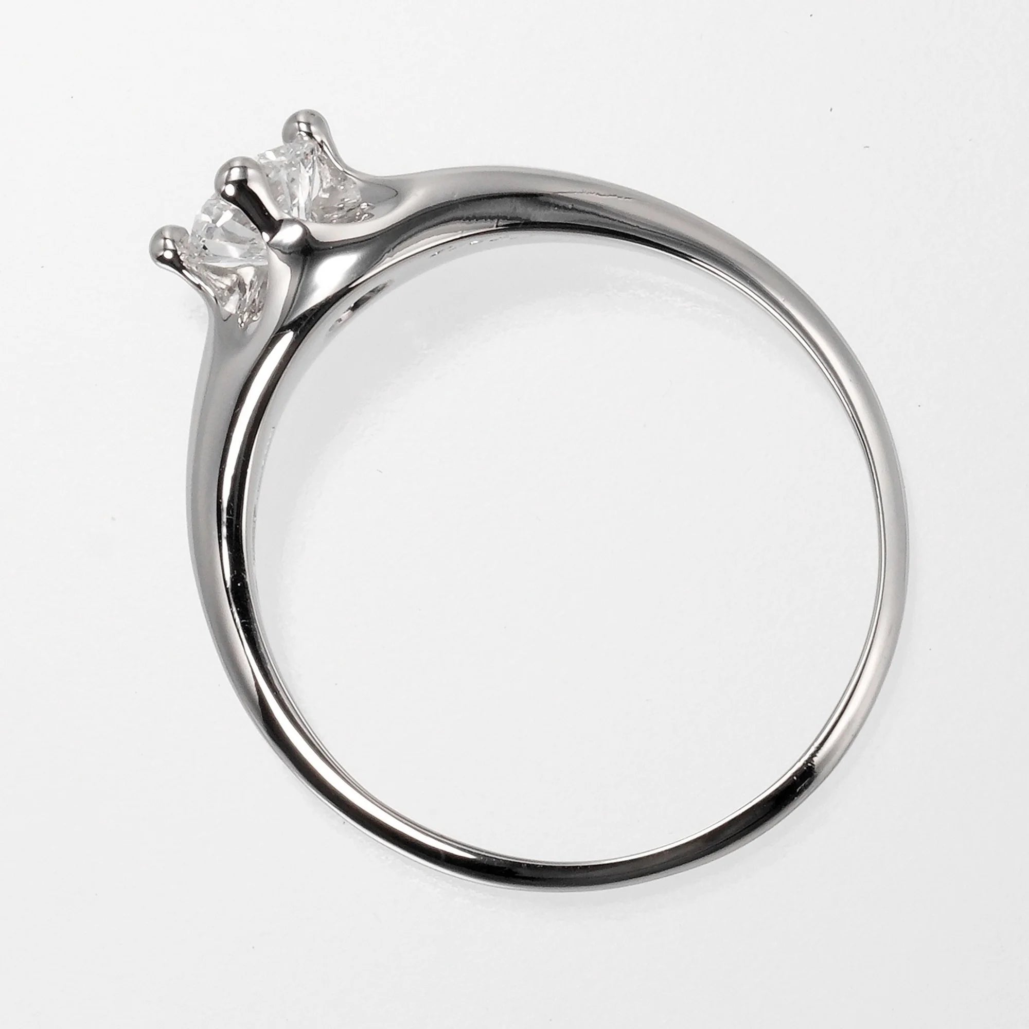 Solitaire Ring Platinum Diamond A2165