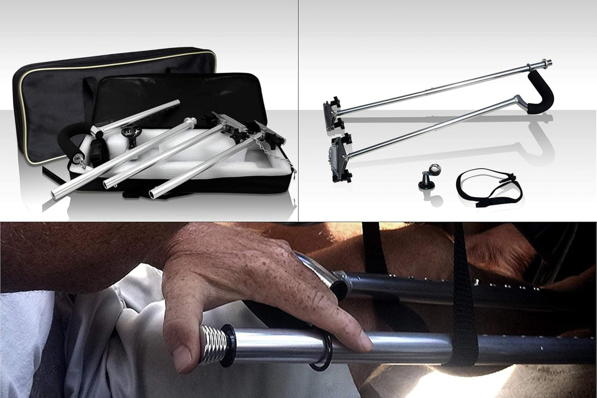 Portable Handicap Driving Hand Controls with Carry Bag U37706